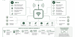Esquema articulo WiFi 6 y Thread en dispositivos IoT: qué cambia para el hardware