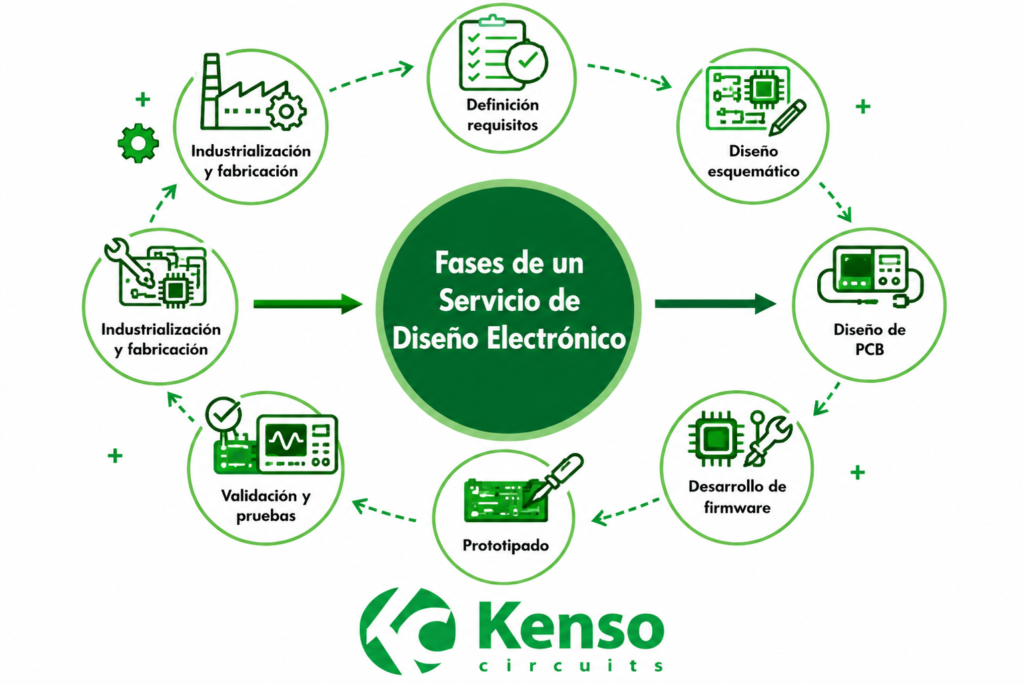 Esquema para articulo Imagen de cabecera para articulo Qué incluye un servicio de diseño electrónico profesional
