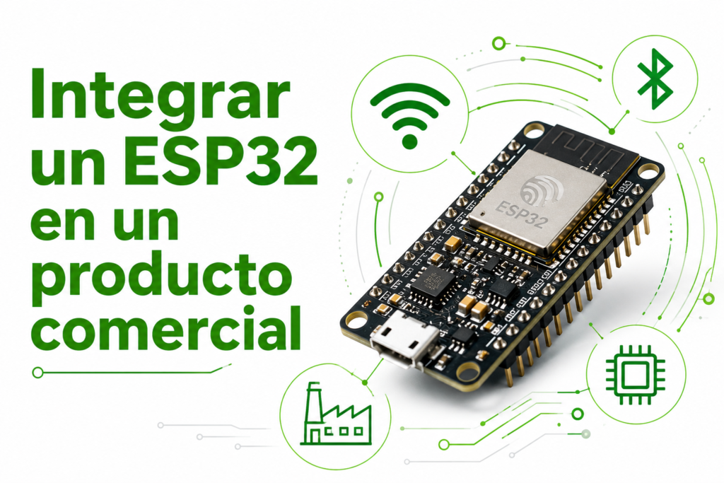 imagen de cabecera para articulo Integrar un ESP32 en un producto comercial