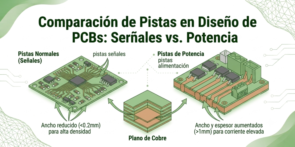 comparativa ancho de pistas