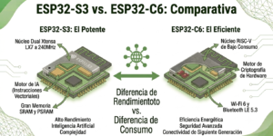 header articulo ESP32-S3 vs ESP32-C6:comparativa