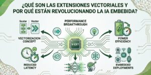 Imagen de cabecera para articulo ¿Qué son las extensiones vectoriales y por qué están revolucionando la IA embebida?