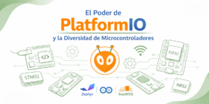 Cabecera articulo sobre PlatformIO y microcontroladores