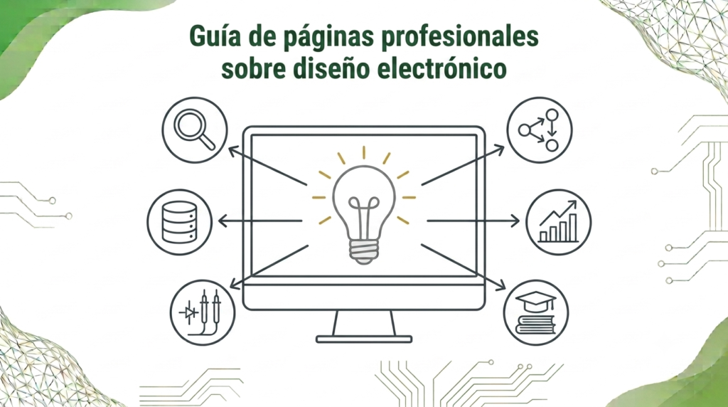 Imagen de cabecera para articulo Guía de páginas profesionales sobre diseño electrónico
