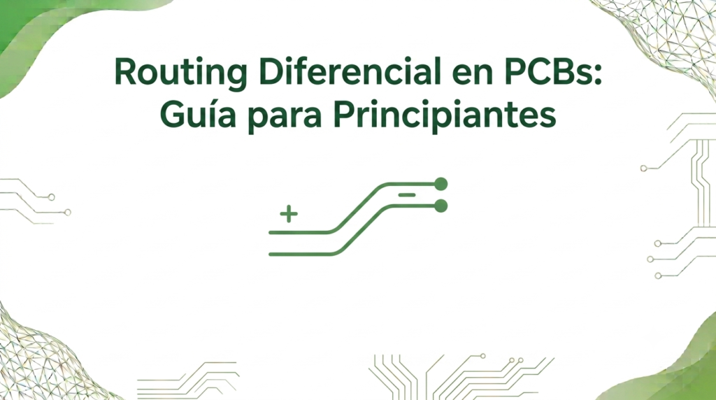 header_routing_diferencial Imagen de cabecera para articulo Routing Diferencial en PCBs: Guía para Principiantes