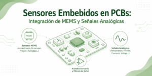 imagen de cabecera para articulo Sensores Embebidos en PCBs: Integración de MEMS y Señales Analógicas