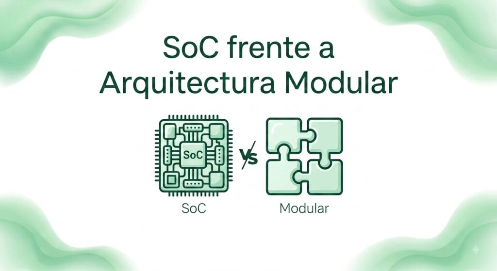 Imagen de cabecera para articulo SoC frente a arquitectura modular