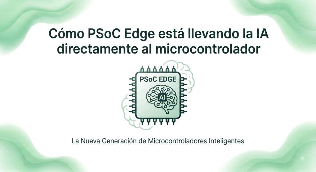 header_PSoC_Edge Imagen de cabecera para articulo Cómo PSoC Edge está llevando la IA directamente al microcontrolador
