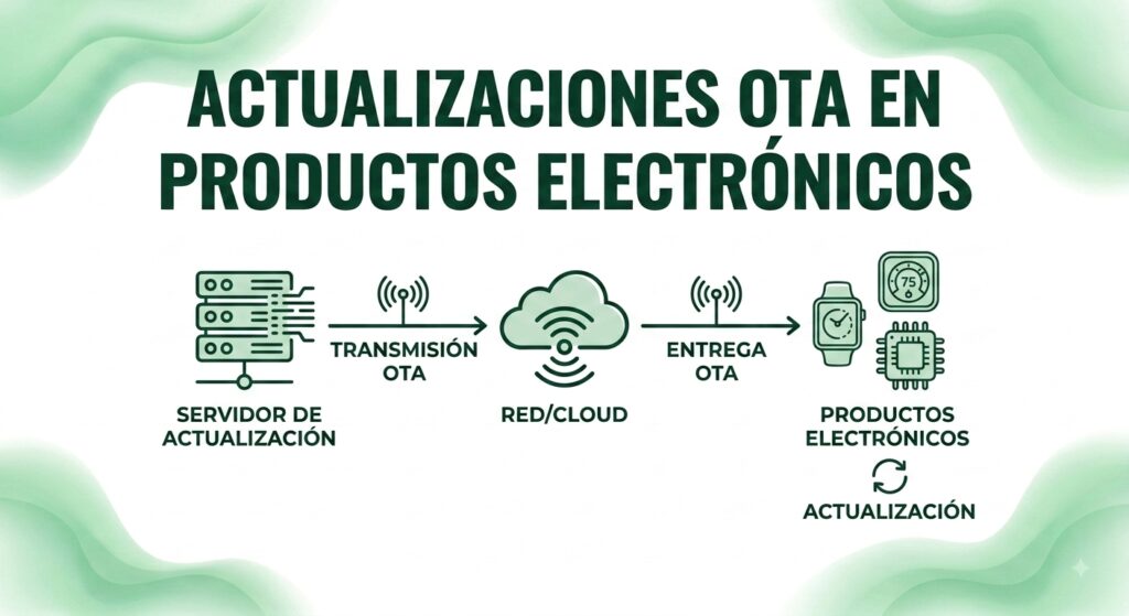 Imagen de cabecera para articulo Actualizaciones OTA en productos electrónicos