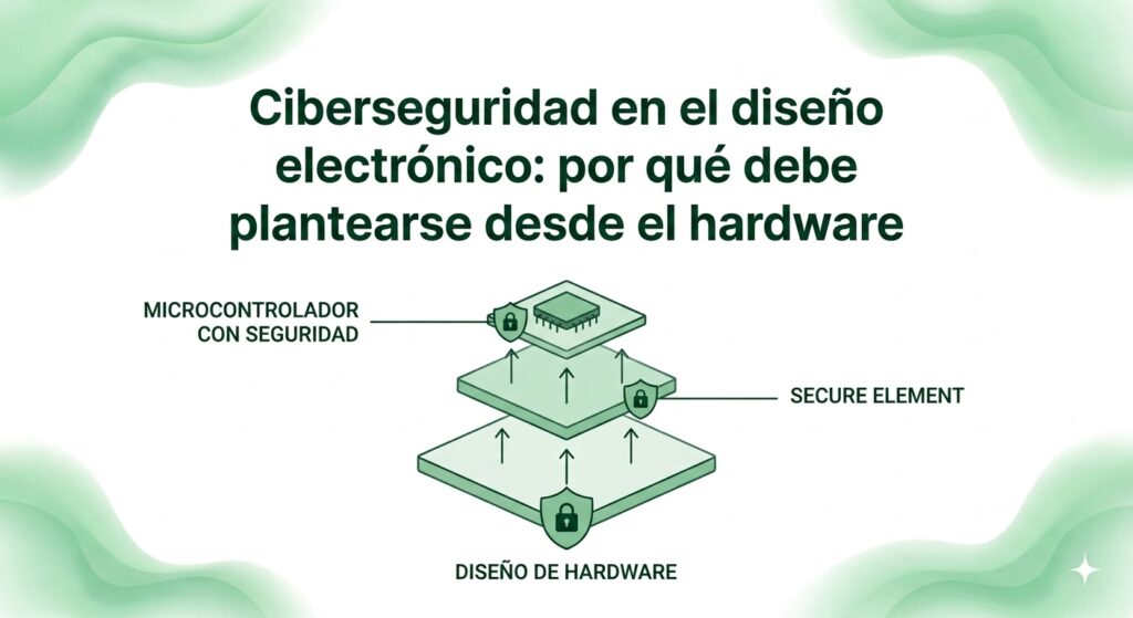 Imagen de cabecera para articulo Ciberseguridad en el diseño electrónico: por qué debe plantearse desde el hardware